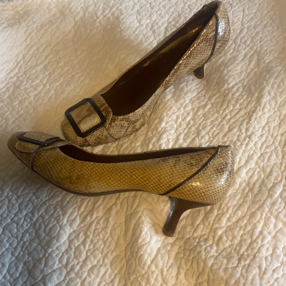 Cole Haan Snake print heels
